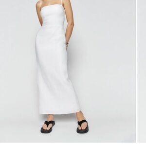 Reformation White Maxi Dress